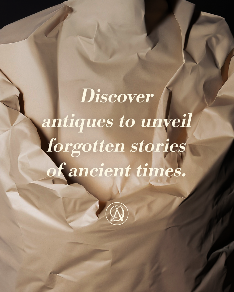 The AI generated claim "discover Atiques tu unveil forgoten stories of ancient times", as the background of this text is a generated photo showing an unidentified object wrapped in wrapping paper.